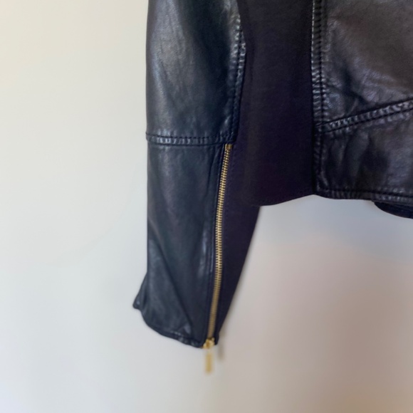 Michael Kors Leather Jacket. Size 6. - Picture 8 of 8